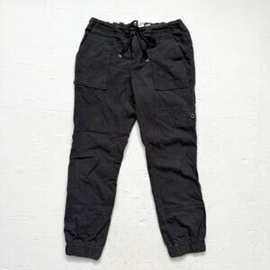 Hei Hei Charcoal Gray Jogger Cargo Pants, Size 8